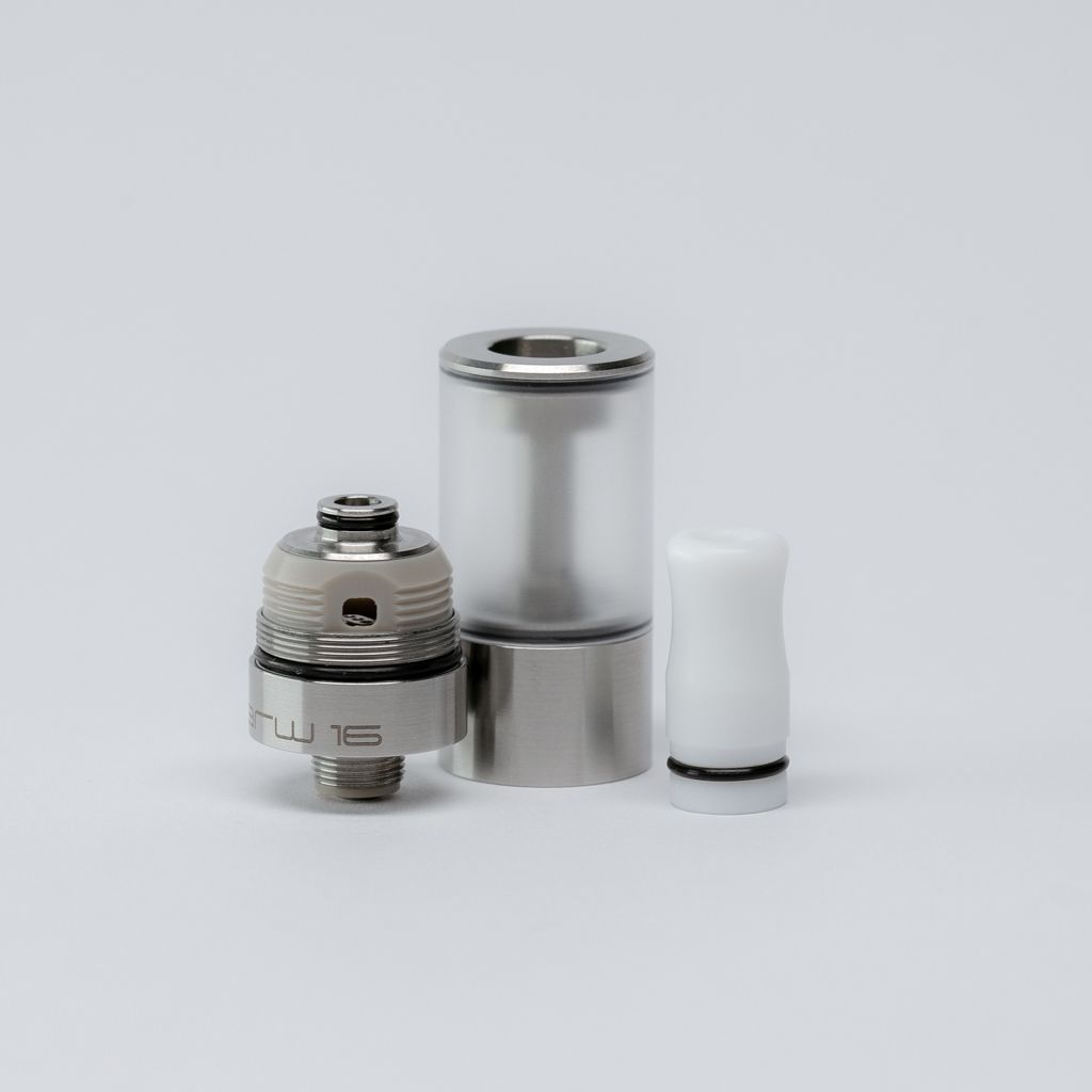 Dvarw 16 RTA atomizzatore 2ml 16mm tiro guancia