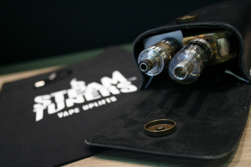 Steam Tuners Leather Carrying Case custodia pelle 16,5cm