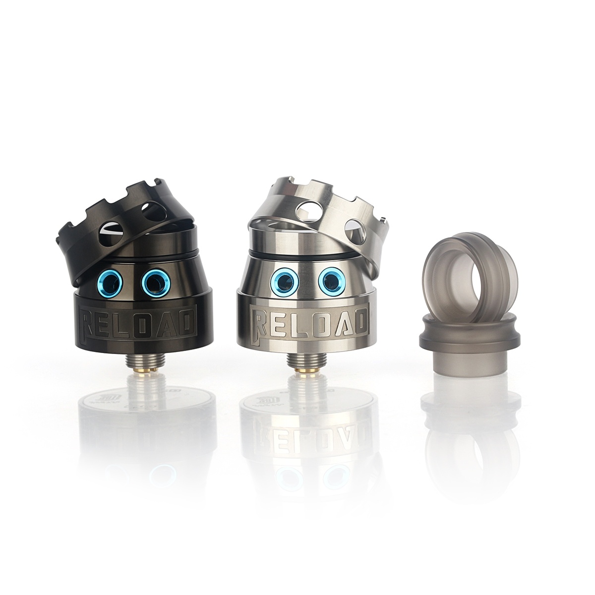 Reload Draco RDA Dripper 24mm Deck Postless Pin Blu