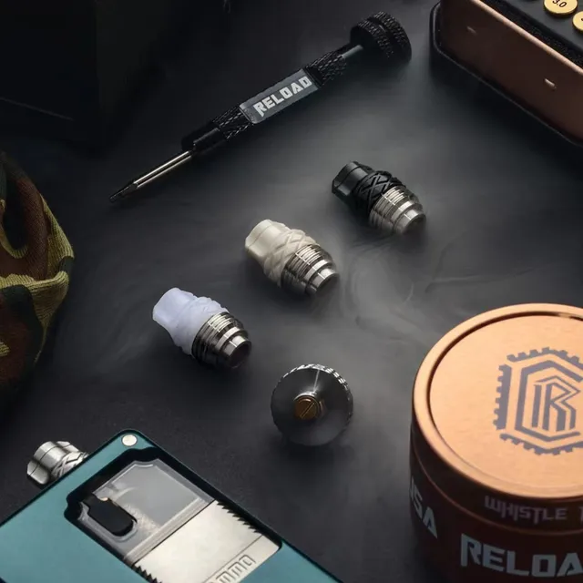 Reload Whistle Tips drip tip per billet box 3 pezzi