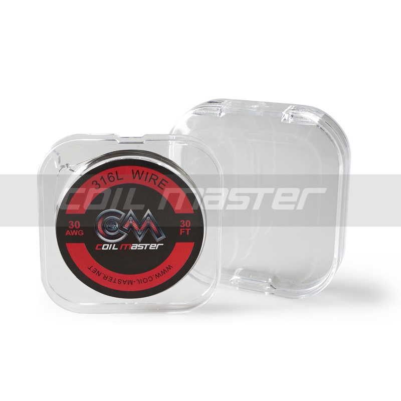 Coil Master SS316L filo acciaio 10m RTA RDA
