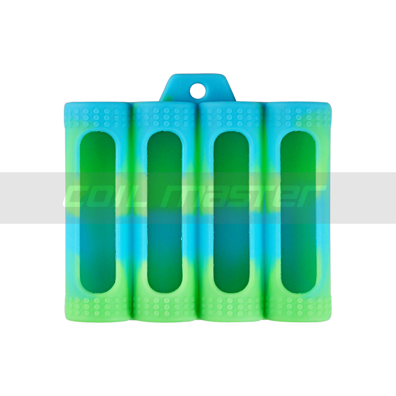 Coil Master custodia silicone batterie 18650 doppia