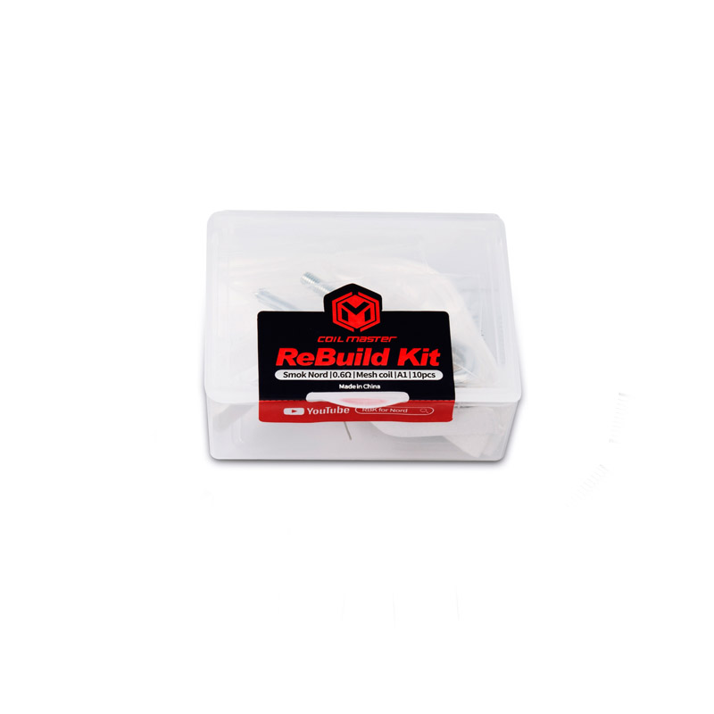 Coil Master ReBuild Kit Smok Nord kit rigenerazione mesh 0.6Ω