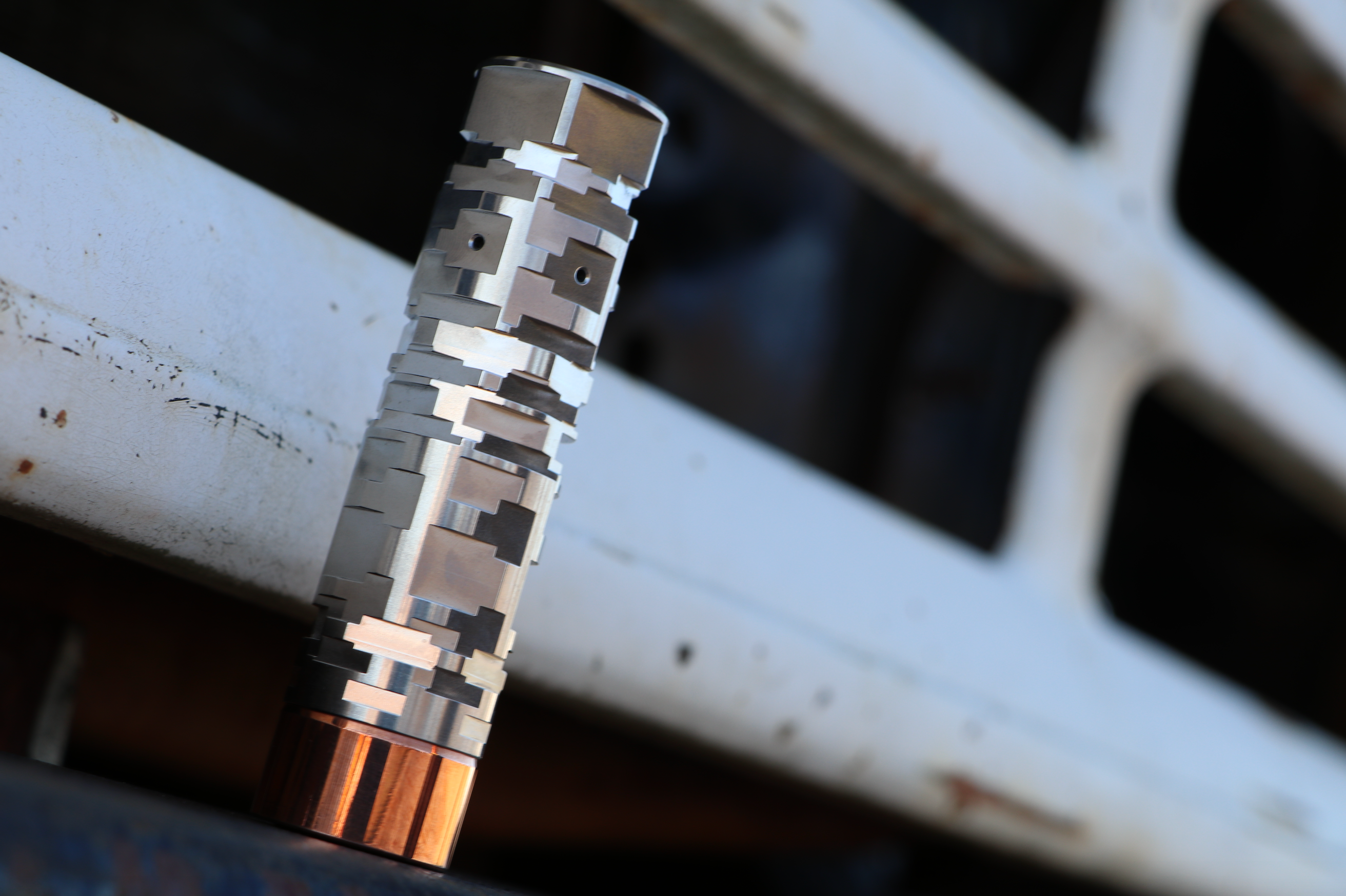 Comp Lyfe Battlefield tubo 24mm acciaio 18650 solo tubo