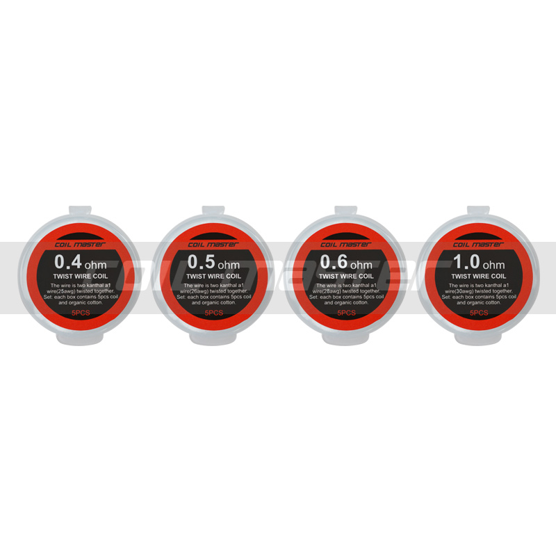 Coil Master Twist coil prefatte 5 pezzi
