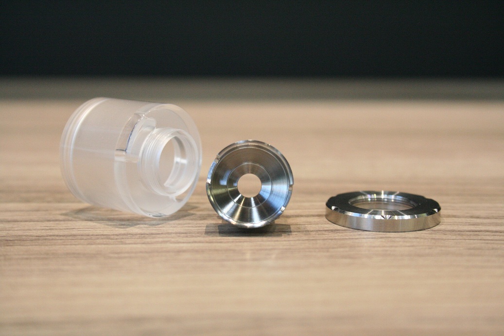Steam Tuners Dvarw MTL top fill kit tank plexi 22mm