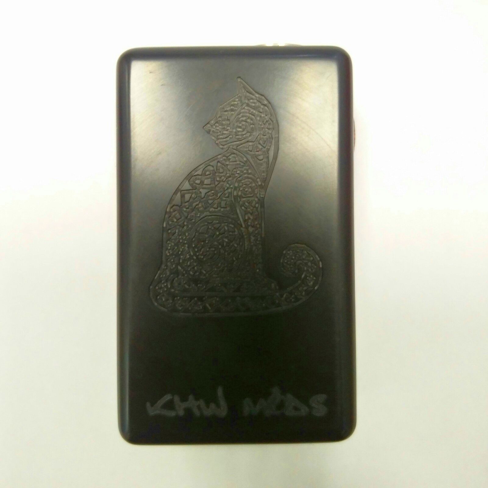 KHW Mod Delrin Burl box mod meccanica sn017 18650