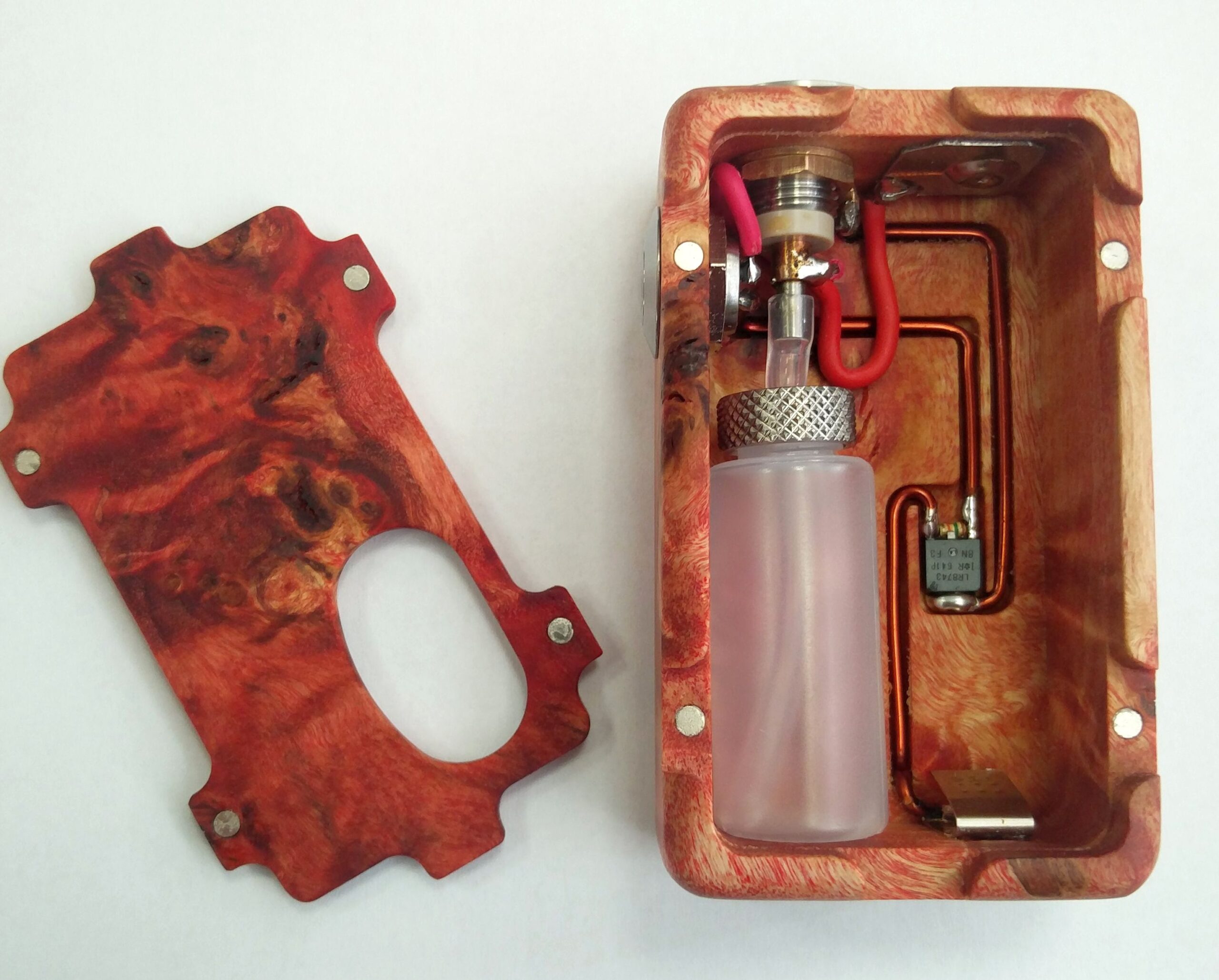 KHW Minifet Stab Burl Box Mod BF SN011 Legno