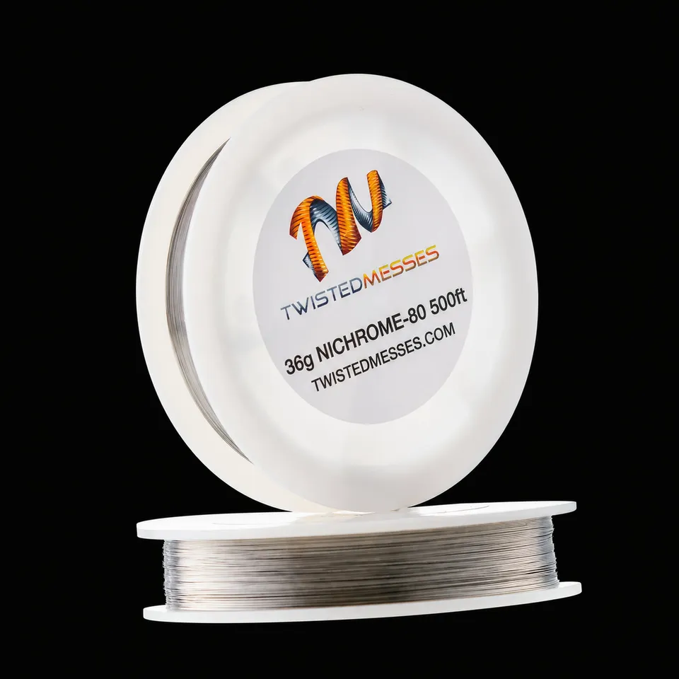 Twisted Messes Nichrome 80 36G filo tondo 500ft