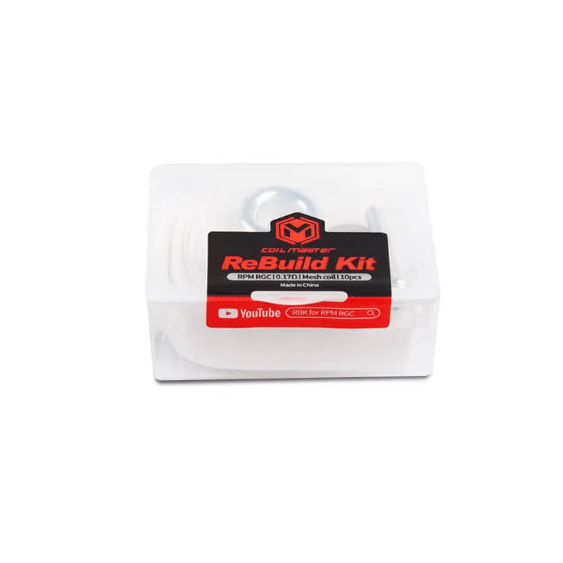 Coil Master RBK RPM RGC kit rigenerazione 0.17 ohm