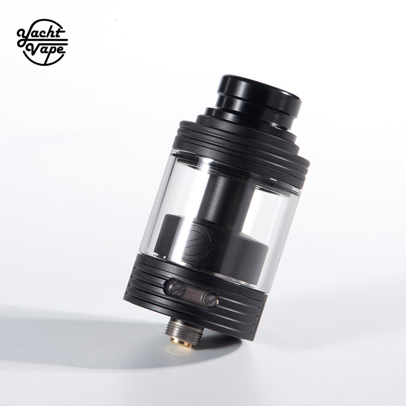 Yachtvape Eclipse Dual RTA atomizzatore nero dual coil