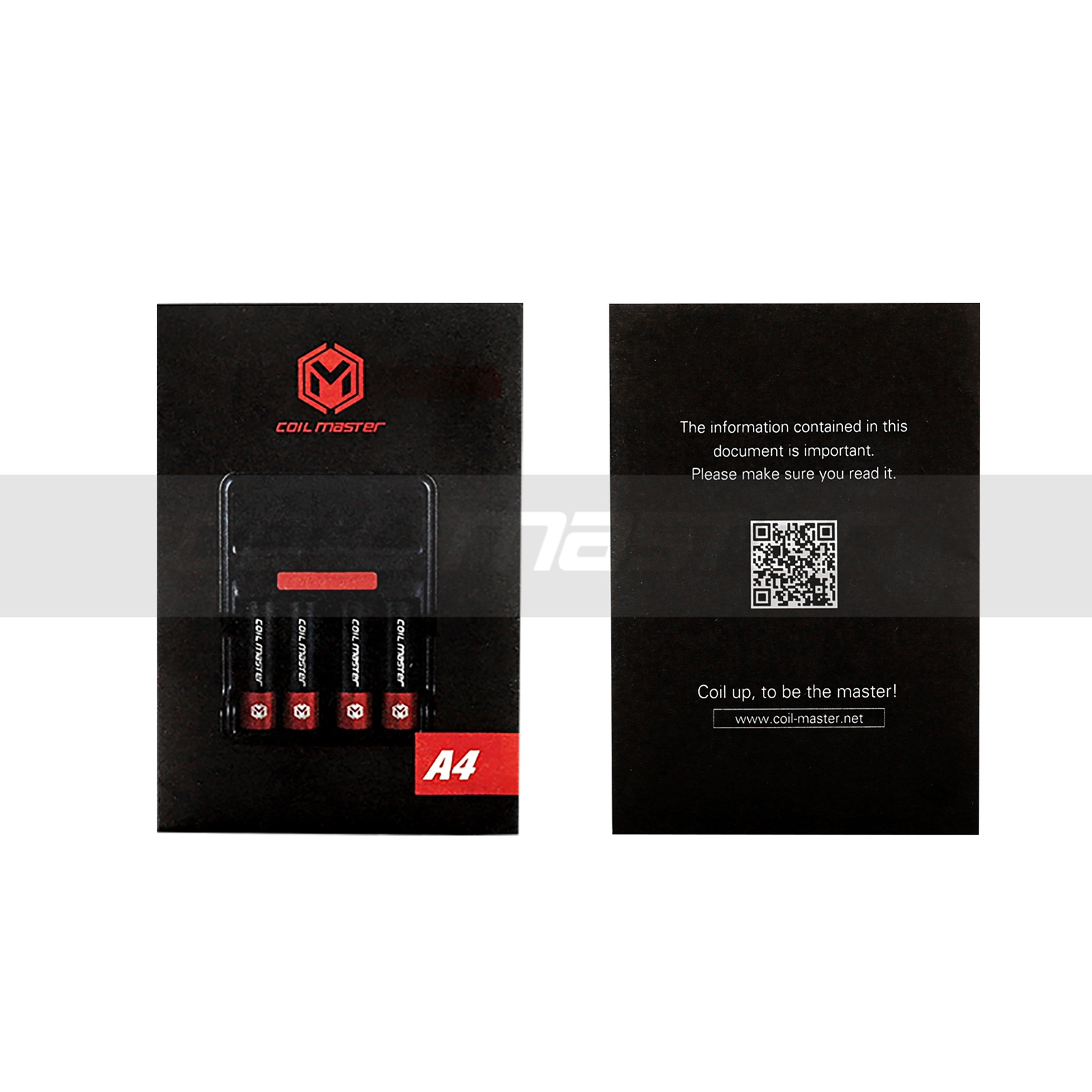 Coil Master A4 caricabatterie 4 slot 18650 26650 ricarica rapida