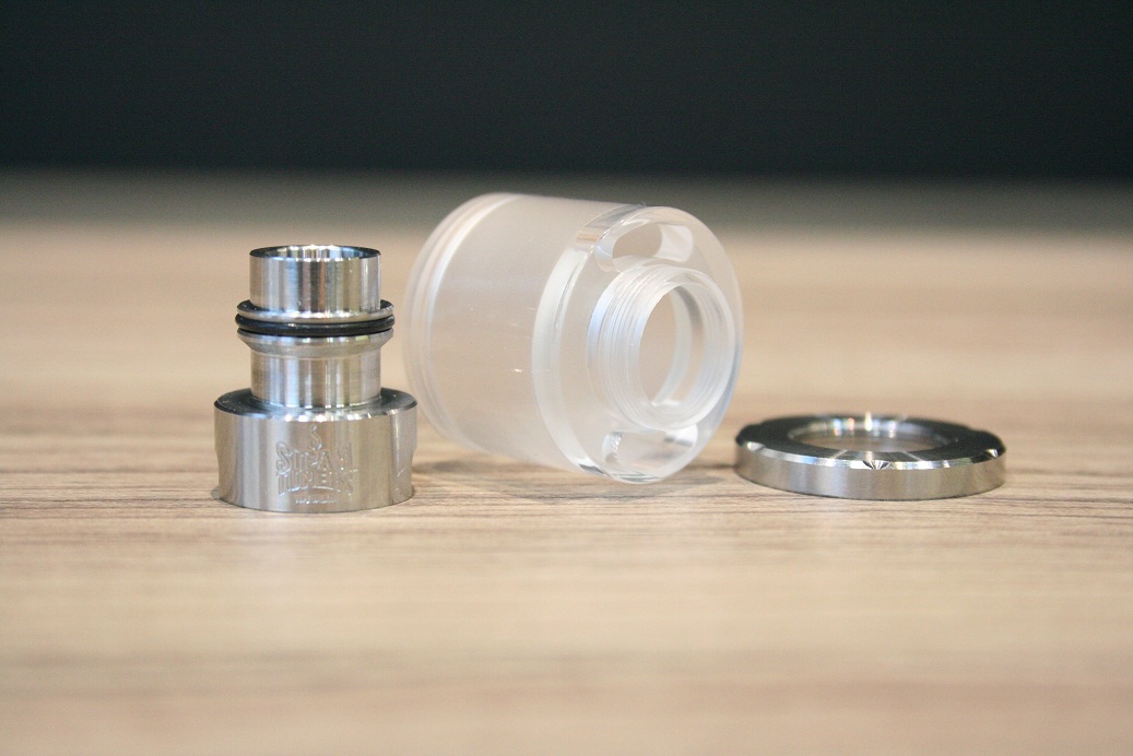 Steam Tuners Dvarw MTL top fill kit tank plexi 22mm
