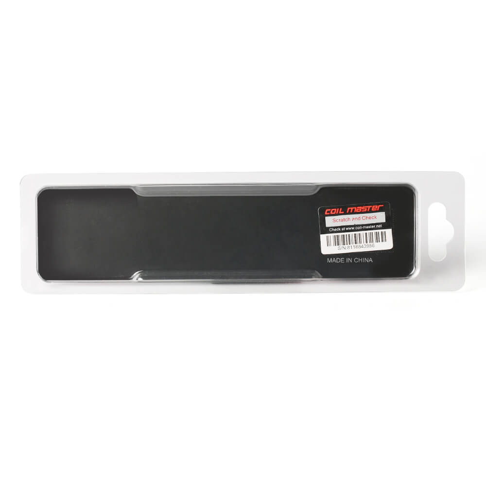 Coil Master Elbow Tweezer pinzetta curva acciaio resistente