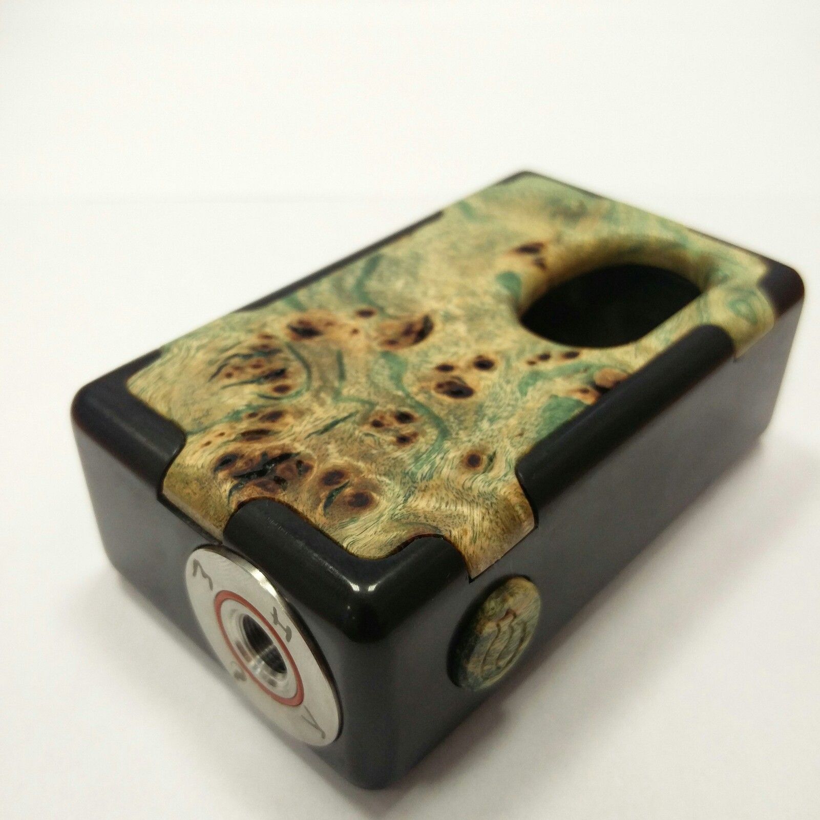 KHW Full Mech Box Mod BF SN009 Delrin Legno