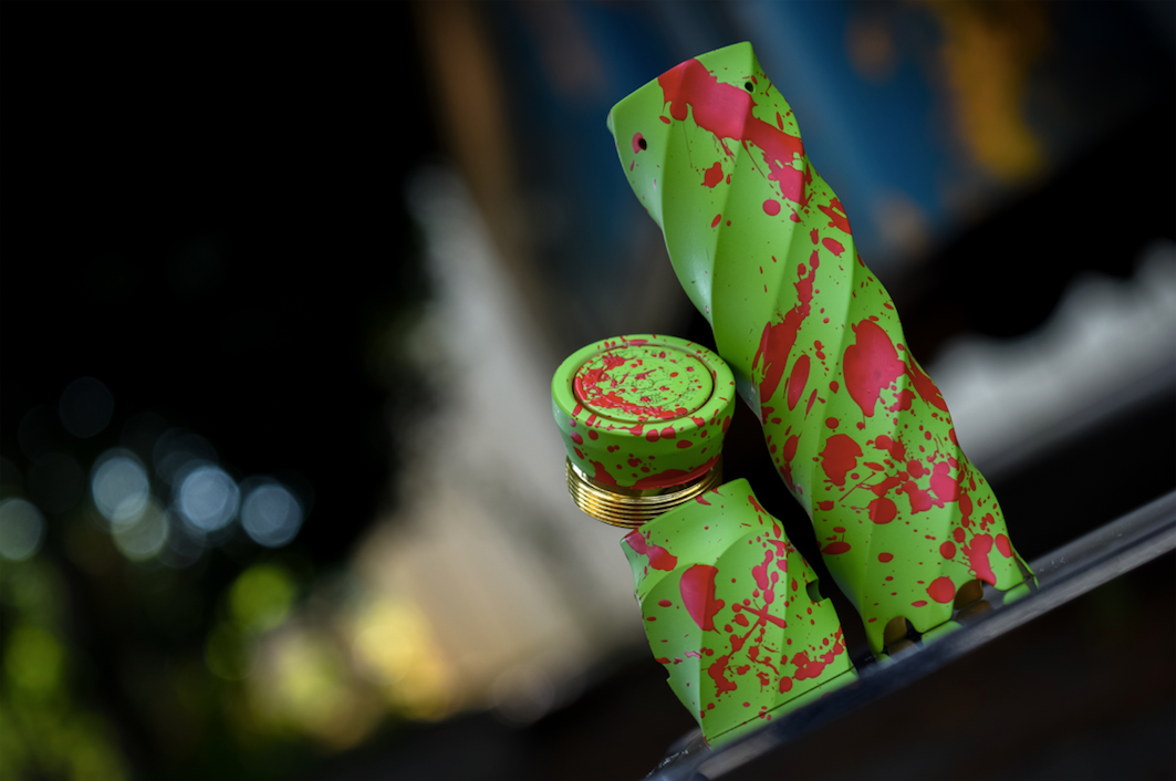 Comp Lyfe Vortex tubo meccanico Zombie Edition 18650 ottone