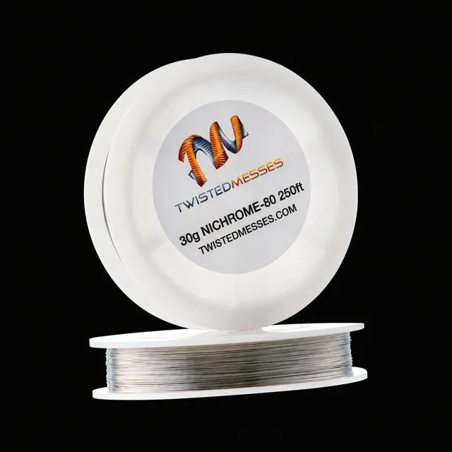 Twisted Messes Nichrome 80 filo 30G 250ft rotondo