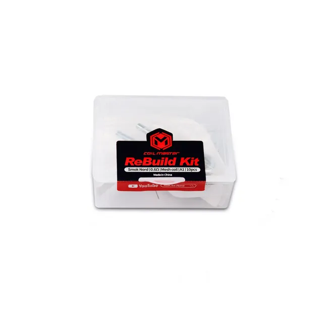 Coil Master ReBuild Kit Smok Nord kit rigenerazione mesh 0.6Ω