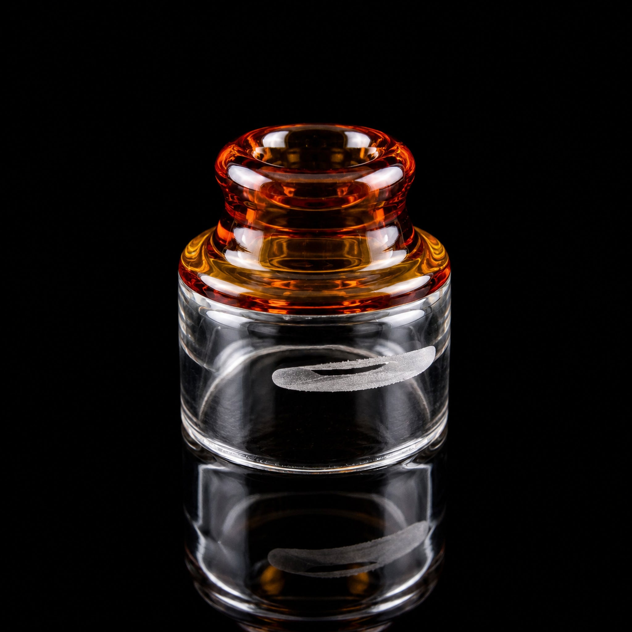 Twisted Messes Trinity glass cap 24mm vetro