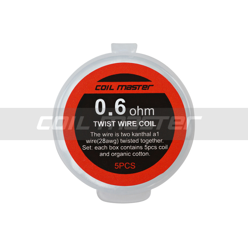 Coil Master Twist coil prefatte 5 pezzi