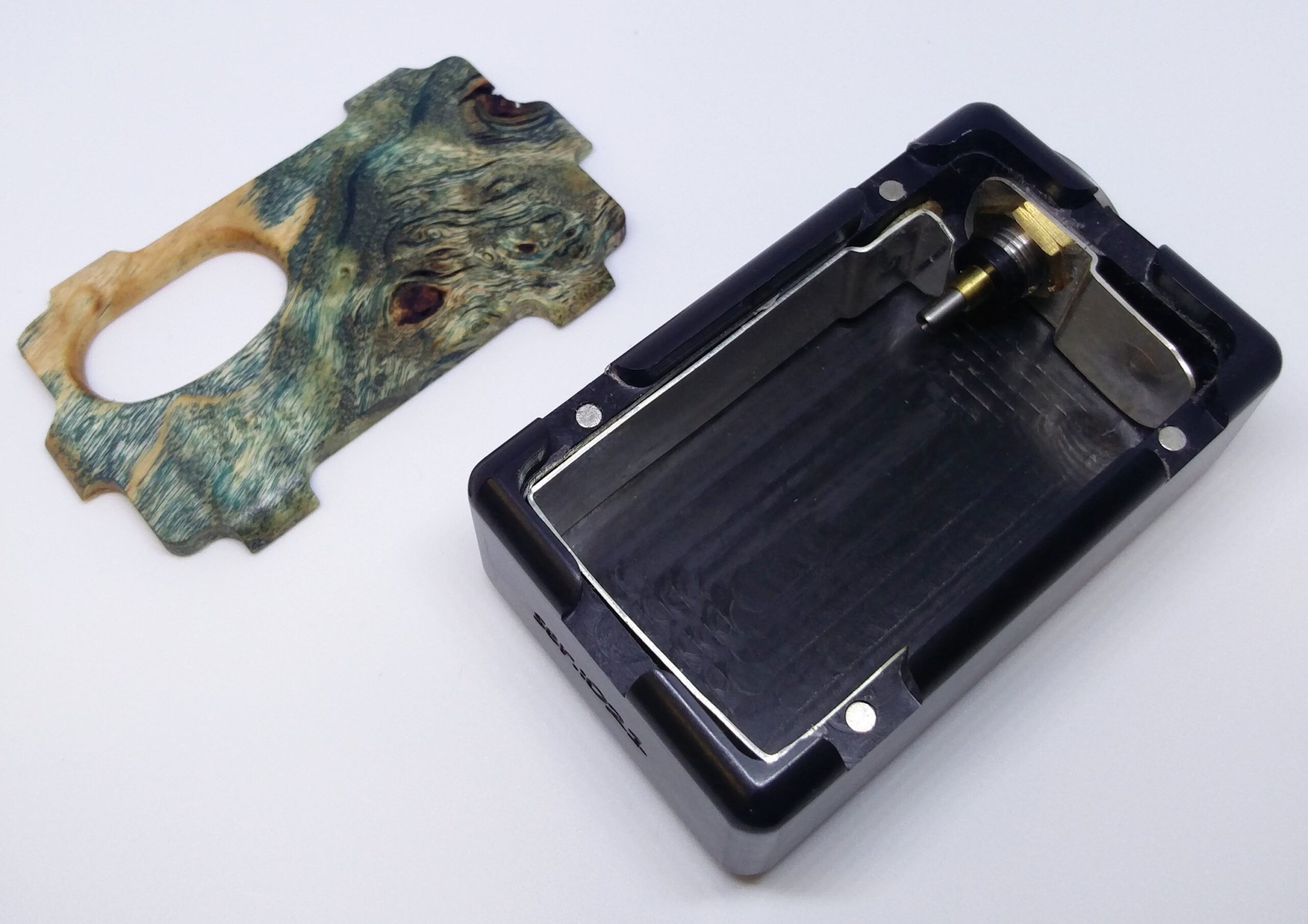 KHW Mod SN021 Box Meccanica Delrin Burl Full Mech