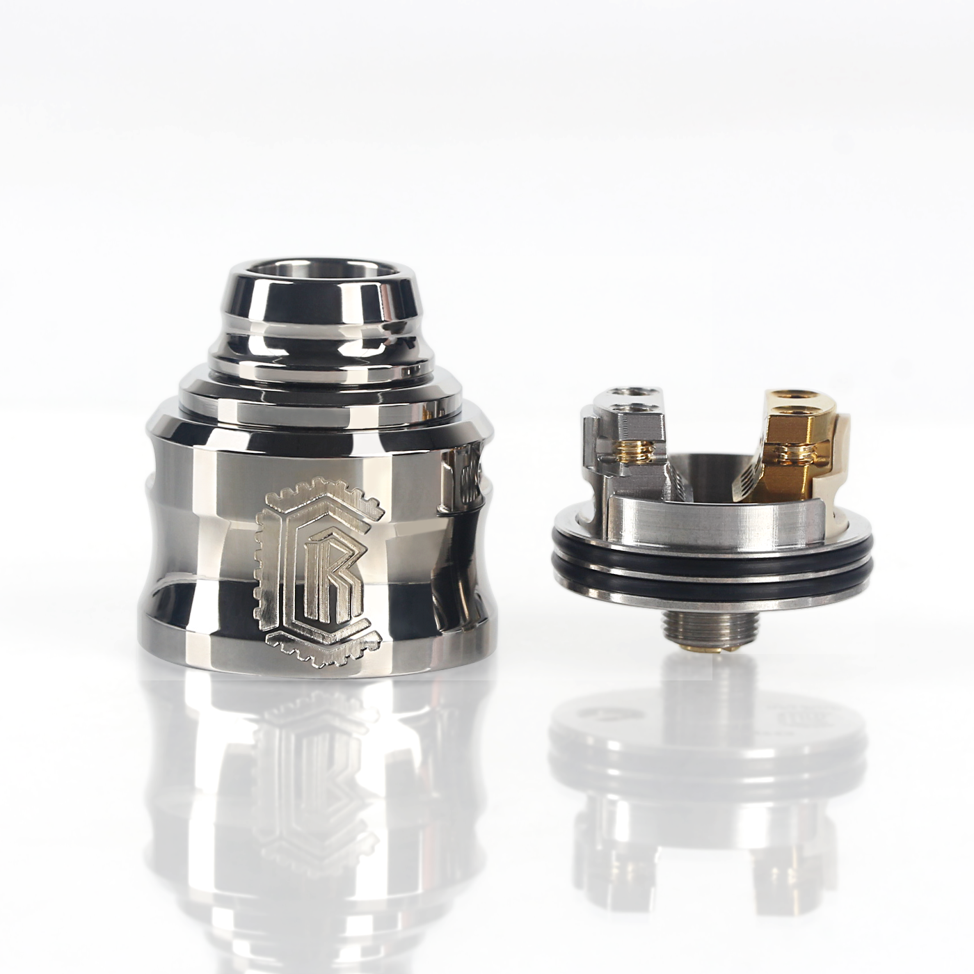 Reload S Pro RDA titanio dripping 25mm bottom feeder