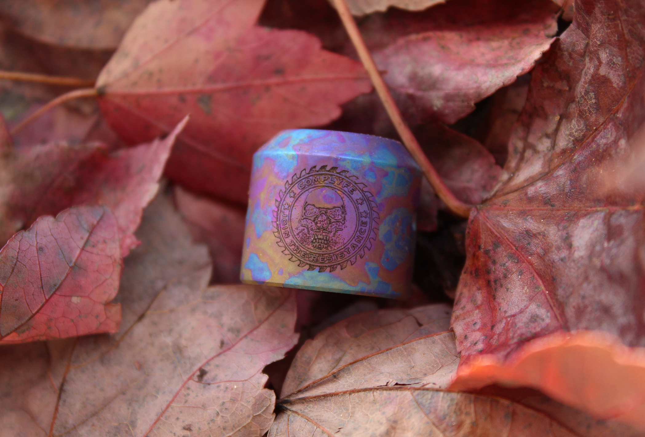 Comp Lyfe Mini Cap cap 20mm Red Smooth Jason Machete
