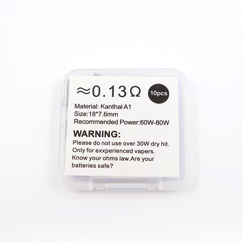 Yachtvape Meshlock RDA mesh coil 0,13 ohm kanthal
