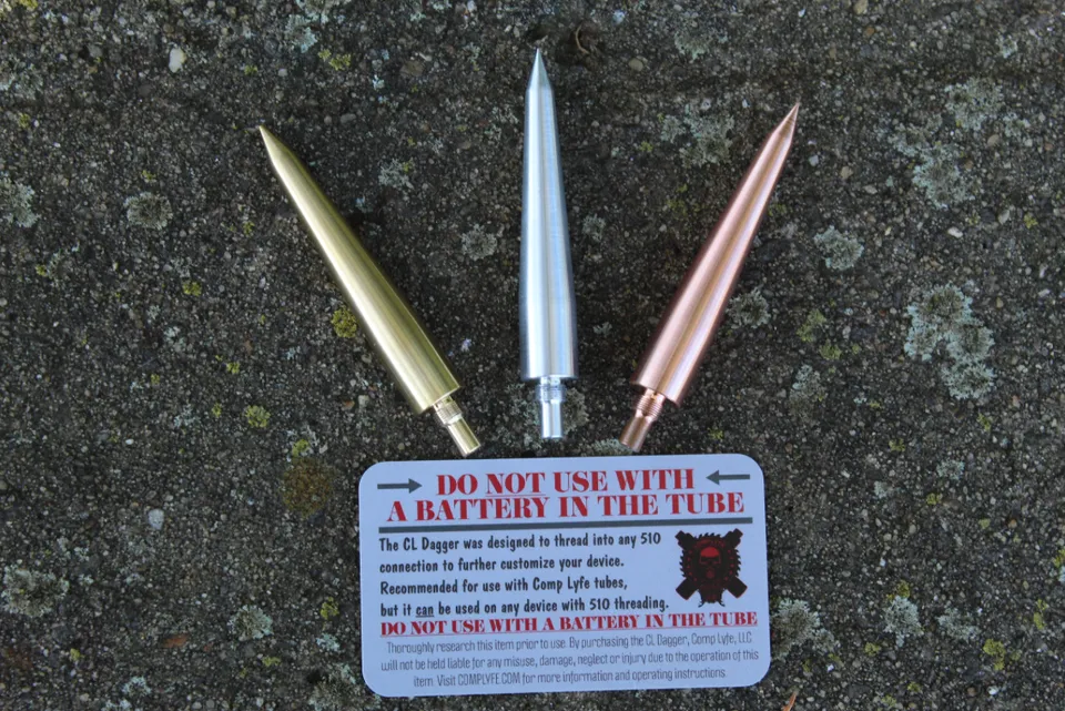 Comp Lyfe CLTAC Dagger punta 510 ottone