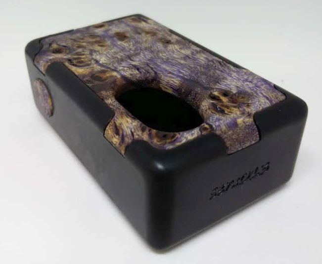 KHW Full Mech SN013 box mod delrin burl 18650