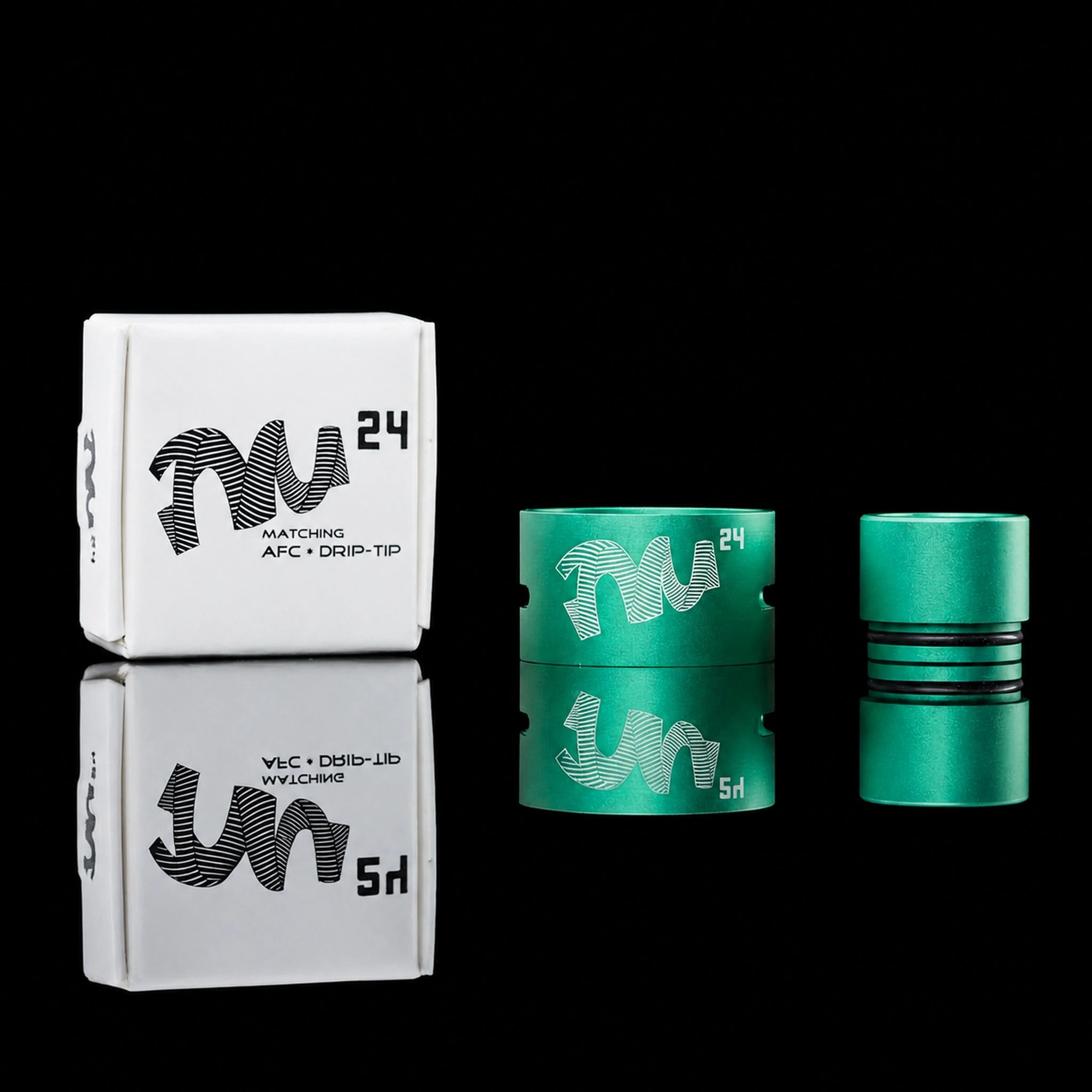 Twisted Messes TM24 AFC Ring drip tip combo compatibile