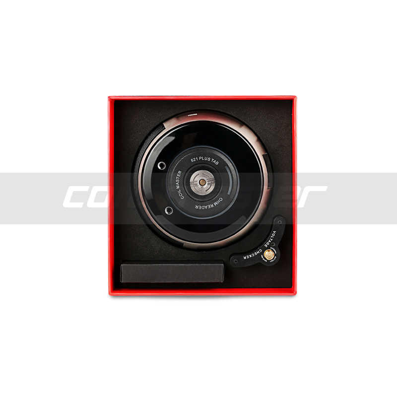 Coil Master 521 Plus Tab ohm meter dual 18650