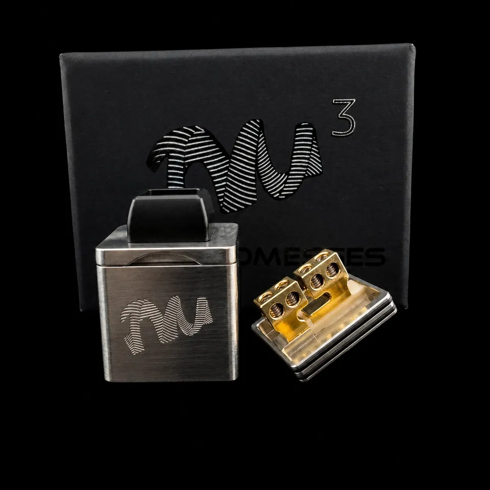 Twisted Messes TM3 Cubed RDA 24mm nero deck squadrato
