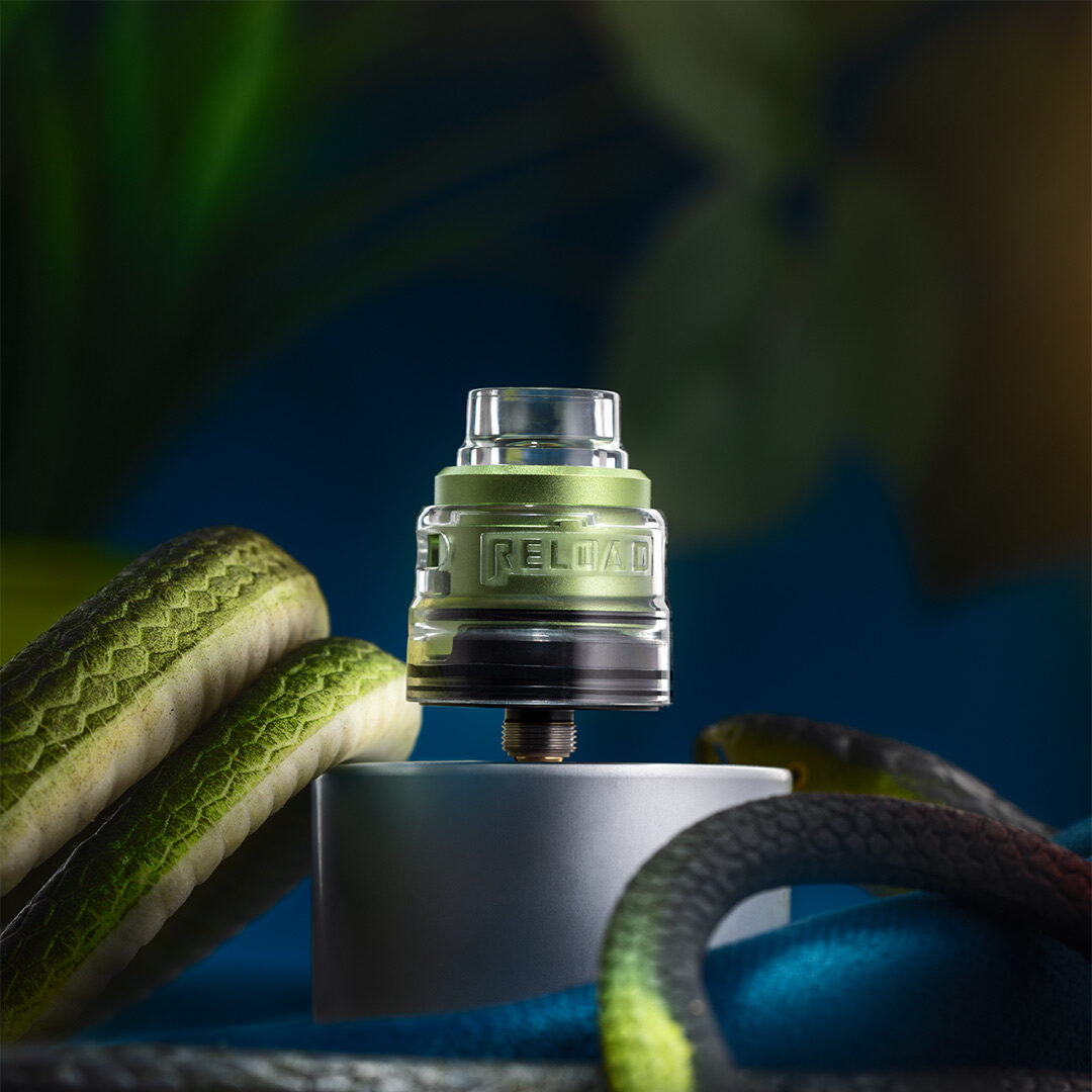 Reload Spectrum S RDA V2 dripping 24mm deck nero