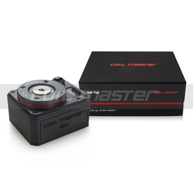 Coil Master 521 Tab tab coil ohmmetro 0,01-9,99 ohm