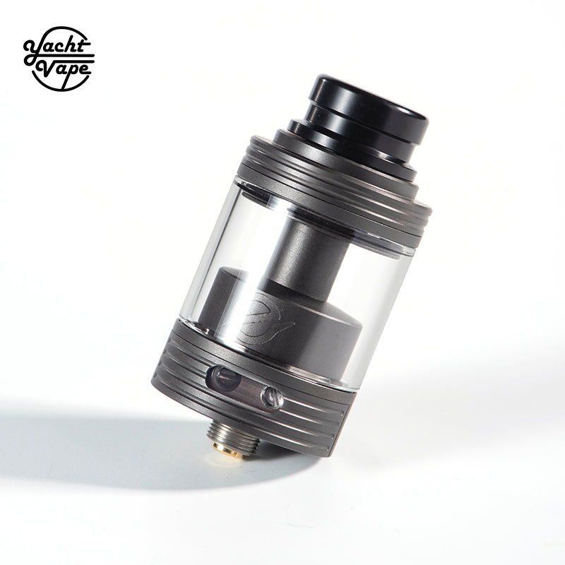 Yachtvape Eclipse Dual RTA atomizzatore nero dual coil