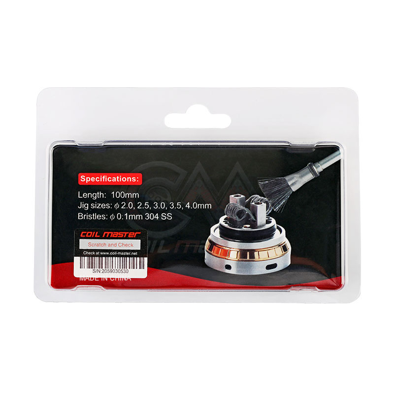 Coil Master Vape Brush spazzola jig 2-4 mm