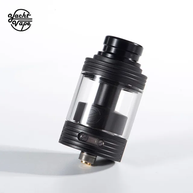 Yachtvape Eclipse Dual RTA atomizzatore nero dual coil
