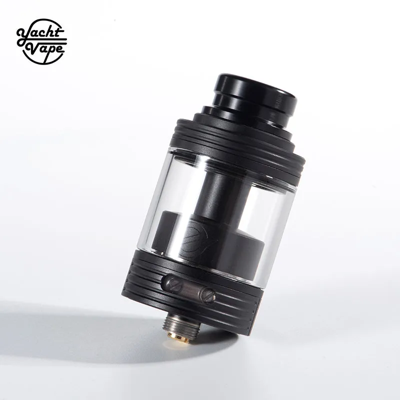 Yachtvape Eclipse Dual RTA atomizzatore nero dual coil