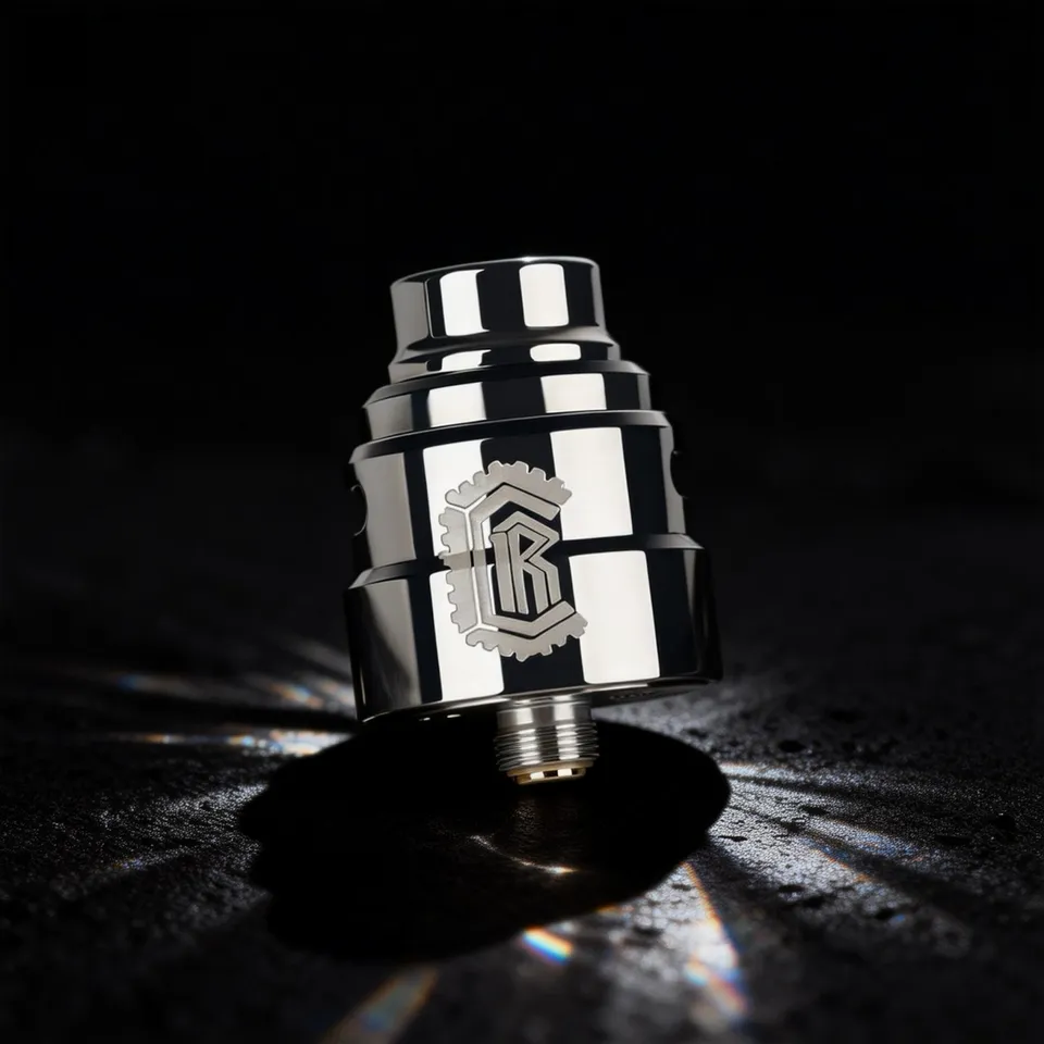 Reload S RDA dripper titanio 24mm dual coil