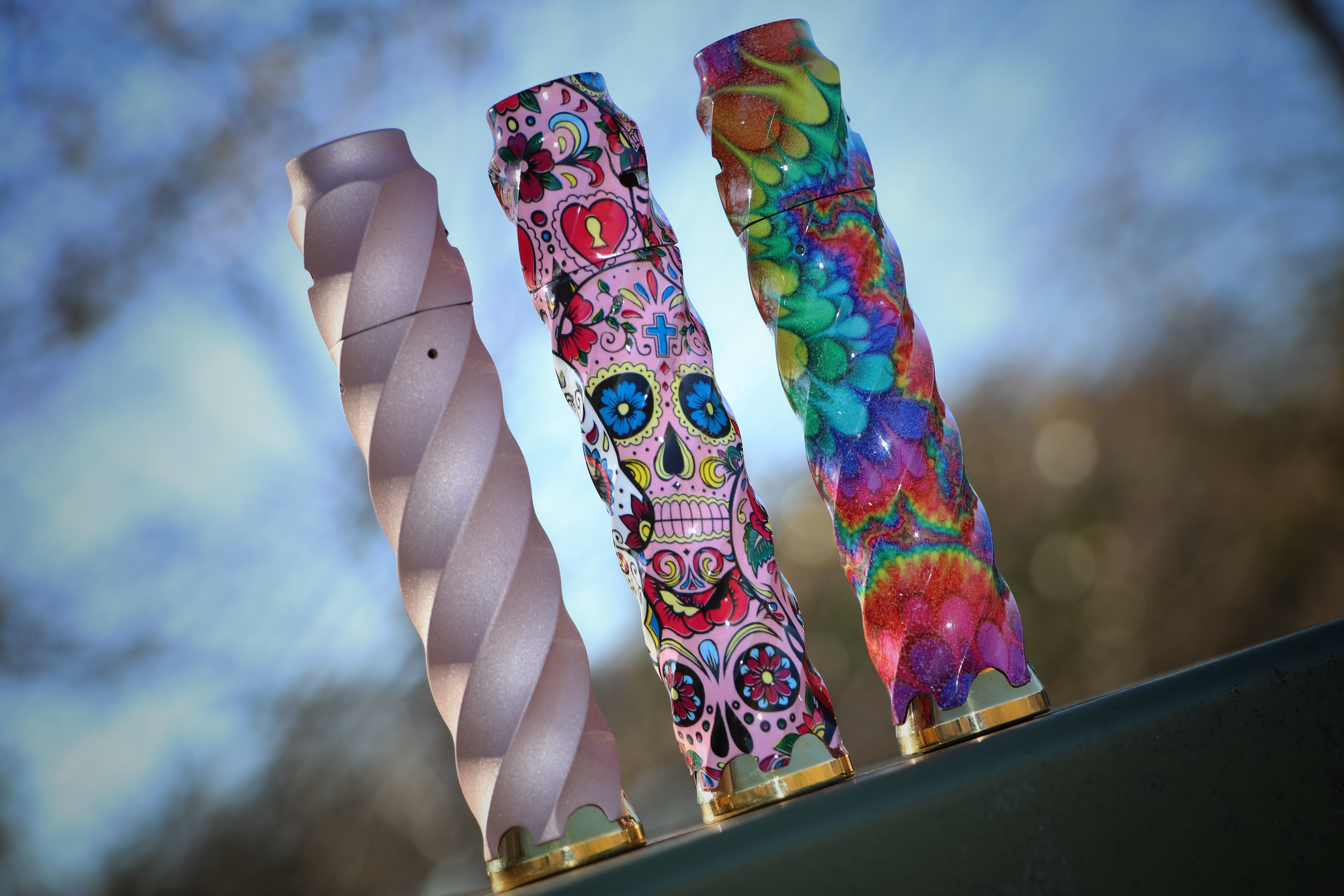 Comp Lyfe Vortex tubo meccanico Zombie Edition 18650 ottone