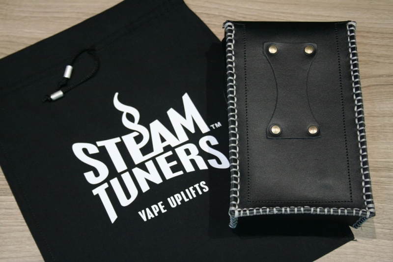 Steam Tuners Leather Carrying Case custodia pelle 16,5cm