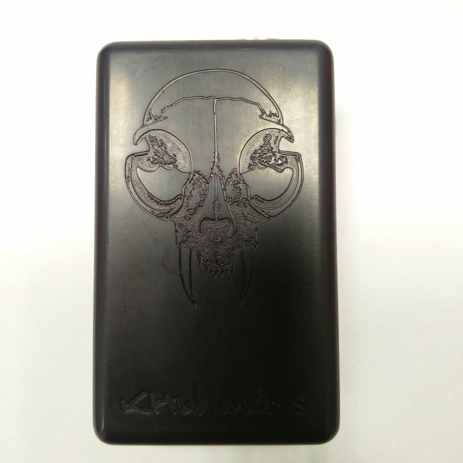 KHW Mod Delrin Burl Full Mech SN003 box mod 18650