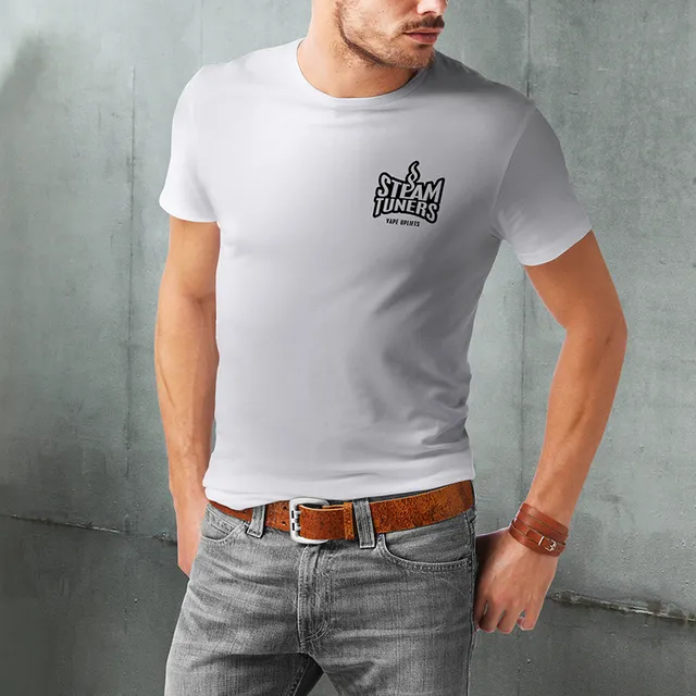 Steam Tuners T-shirt White maglietta cotone bianca