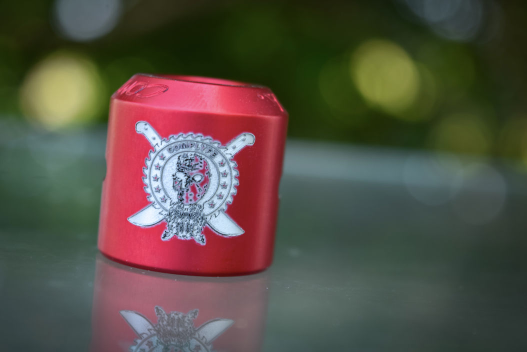 Comp Lyfe Mini Cap cap 20mm Red Smooth Jason Machete