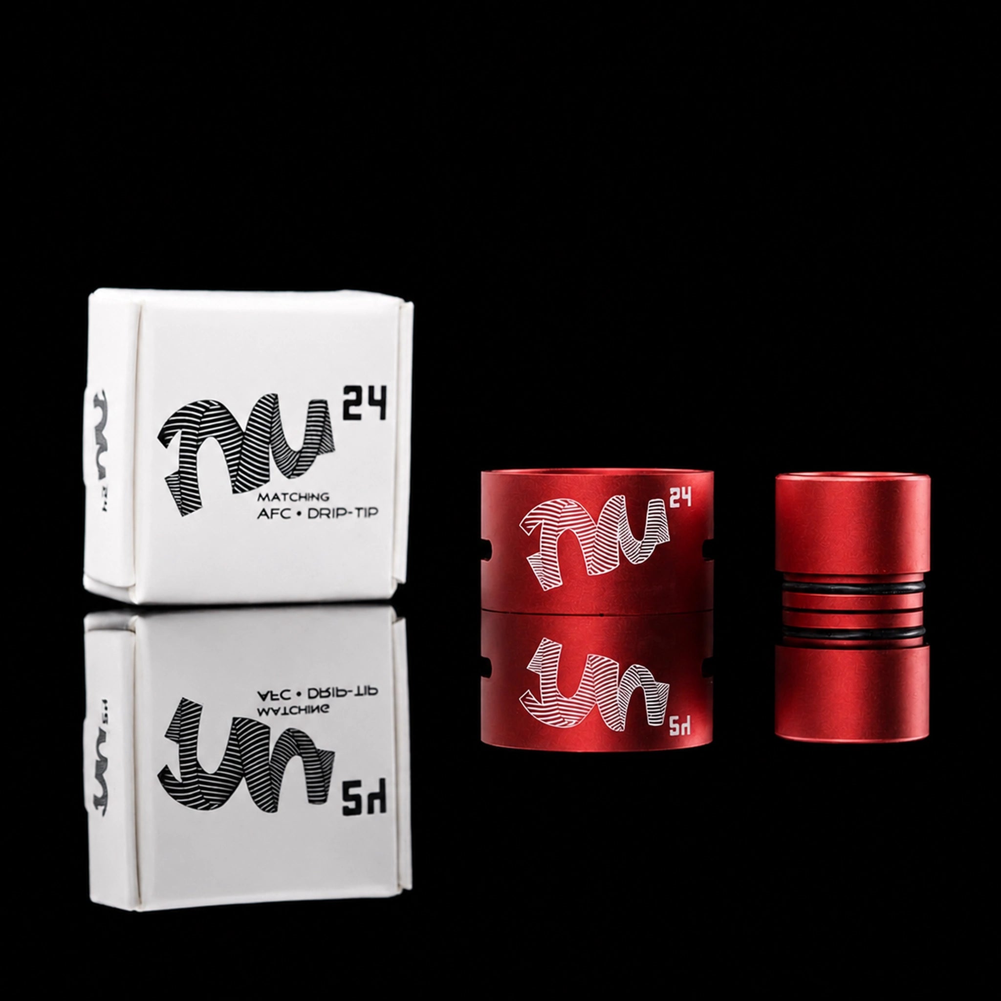 Twisted Messes TM24 AFC Ring drip tip combo compatibile