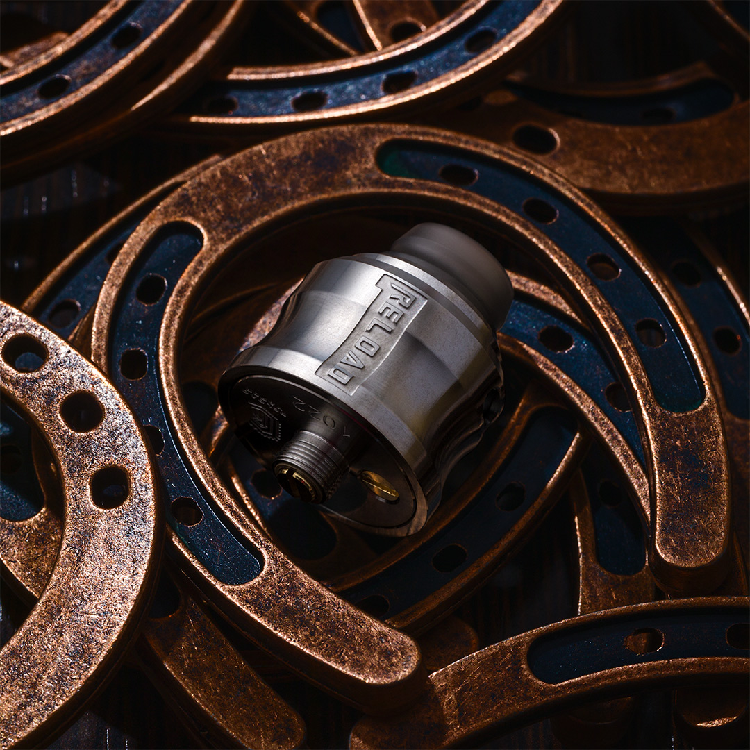 Reload S Pro RDA Dripper 25mm Top Airflow Deck Postless