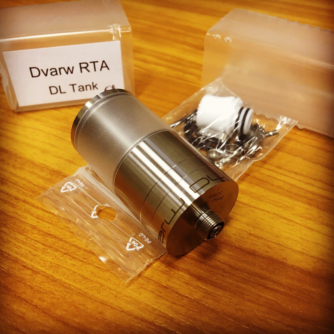KHW Dvarw DL RTA 24mm atomizzatore 6ml