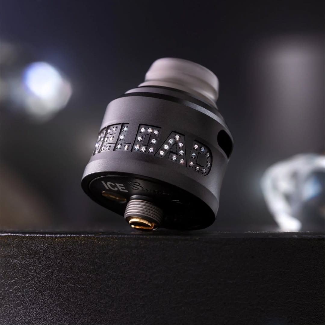 Reload S Pro RDA ICE Collection dripping 25mm bottom feeder