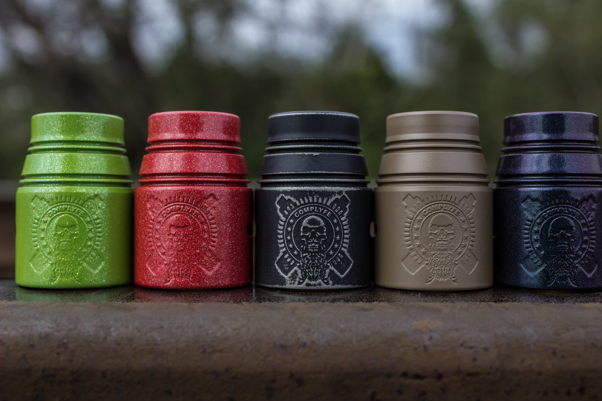 Comp Lyfe Battle Cap S cap 22mm nero semi-lucido